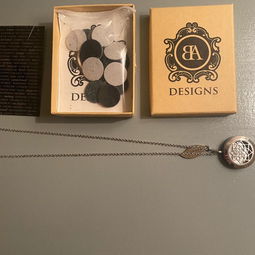Essential Oil Diffuser Necklace- BA Design